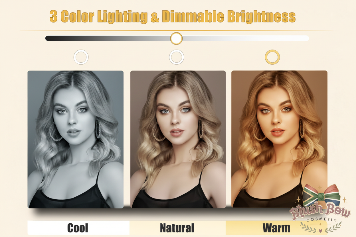 Blush Bow Co – 3 Color Lighting Infographic