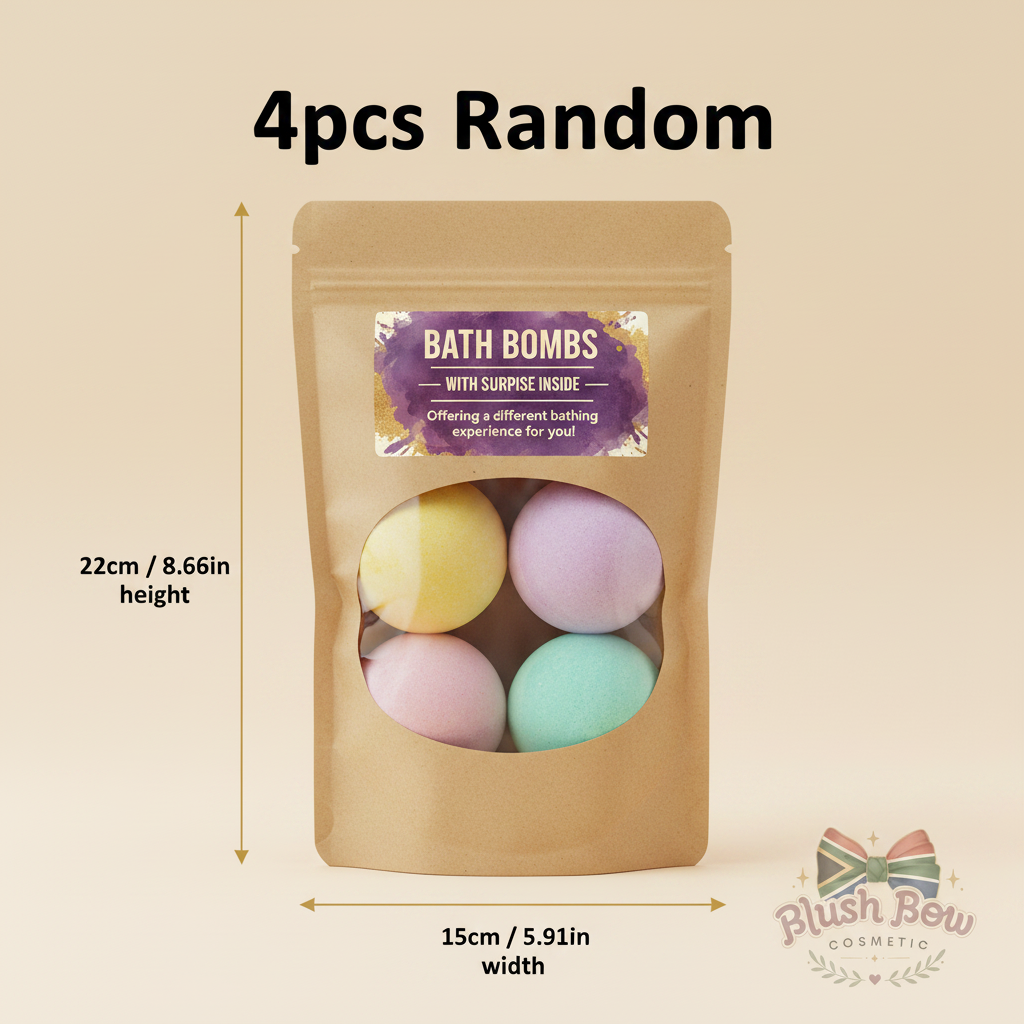 Blush Bow Co – Bath Bombs Packaging