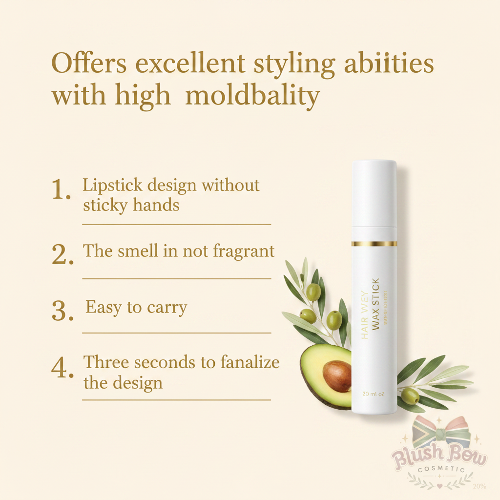 Blush Bow Co – Hair Wax Stick Key Features