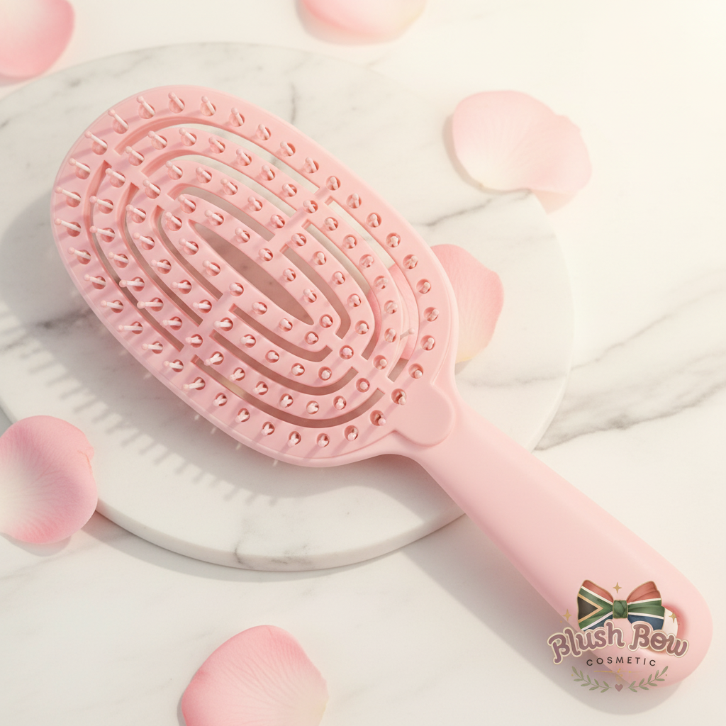 Blush Bow Co – Pink Detangling Brush
