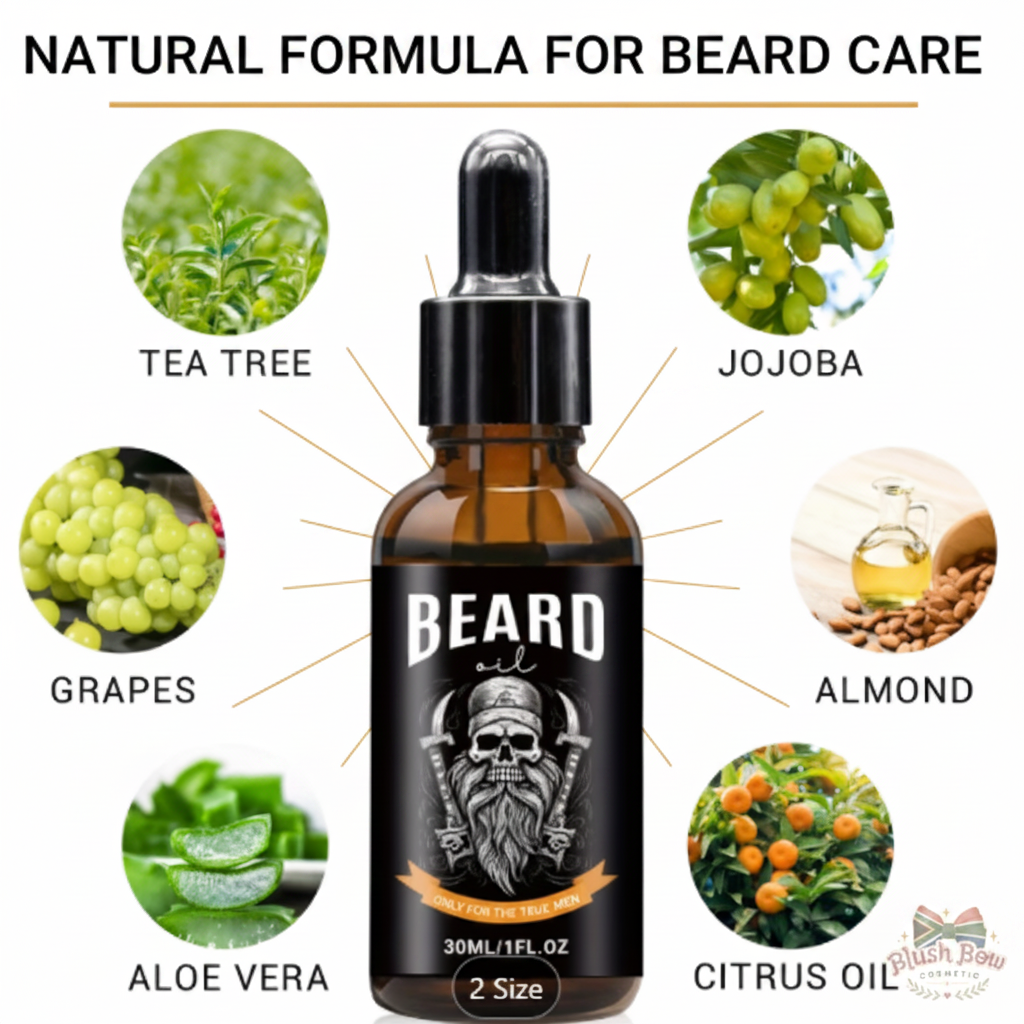 🖤 BlushBow™ Beard Oil