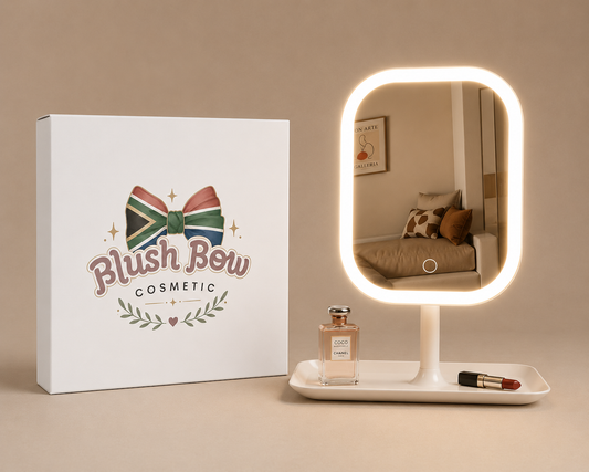 Blush Bow™ Glow Up Mirror